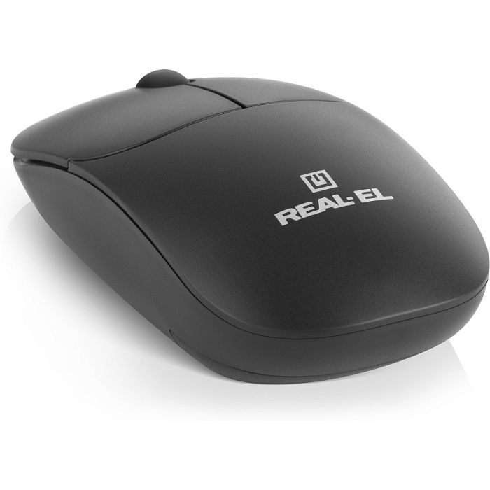 Мишка REAL-EL RM-313W Wireless Black (EL123200042) зображення 5