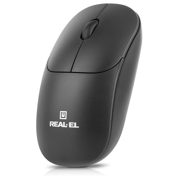 Мишка REAL-EL RM-313W Wireless Black (EL123200042) зображення 8