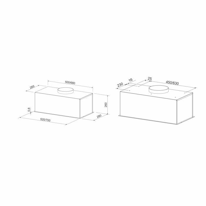 Витяжка кухонна Eleyus MAGNUS 1200 LED 52 IS зображення 12