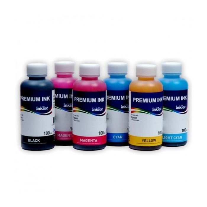 Чернила InkTec Epson L800, 6*100 мл, B/C/LC/M/LM/Y (E0017-6SET100)