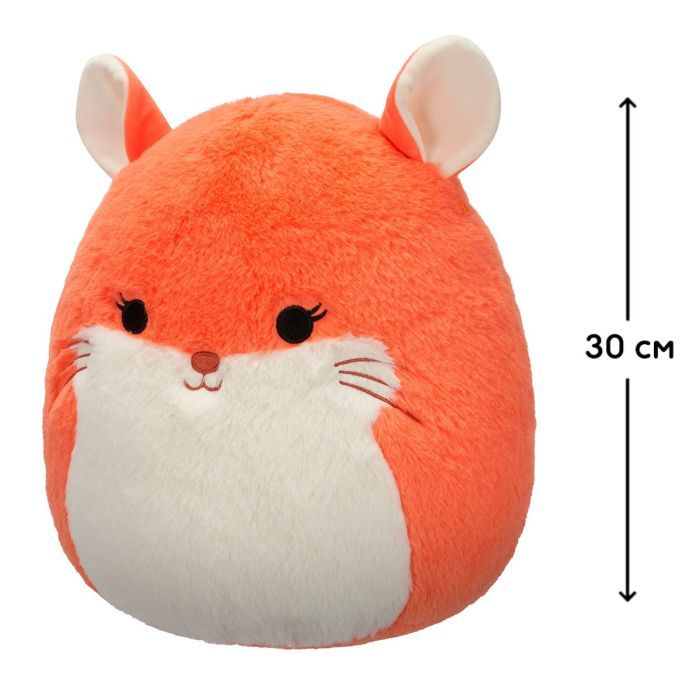 М'яка іграшка Squishmallows Шиншила Еріка 30 см (SQCR06756) зображення 2
