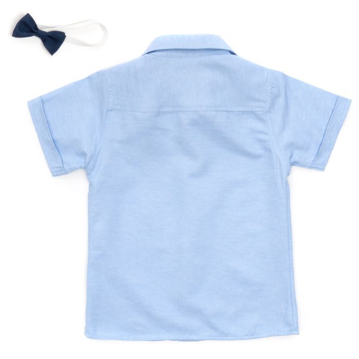 Рубашка детская Breeze с бабочкой (G-312-74B-blue) изображение 2