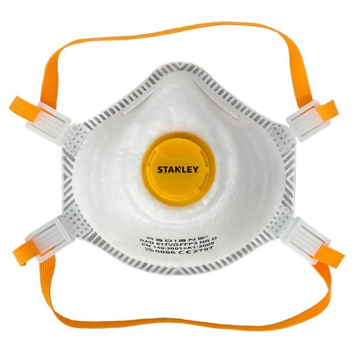 Респиратор Stanley твердых частиц, с клапаном, 5 шт (SYFFP35BX)