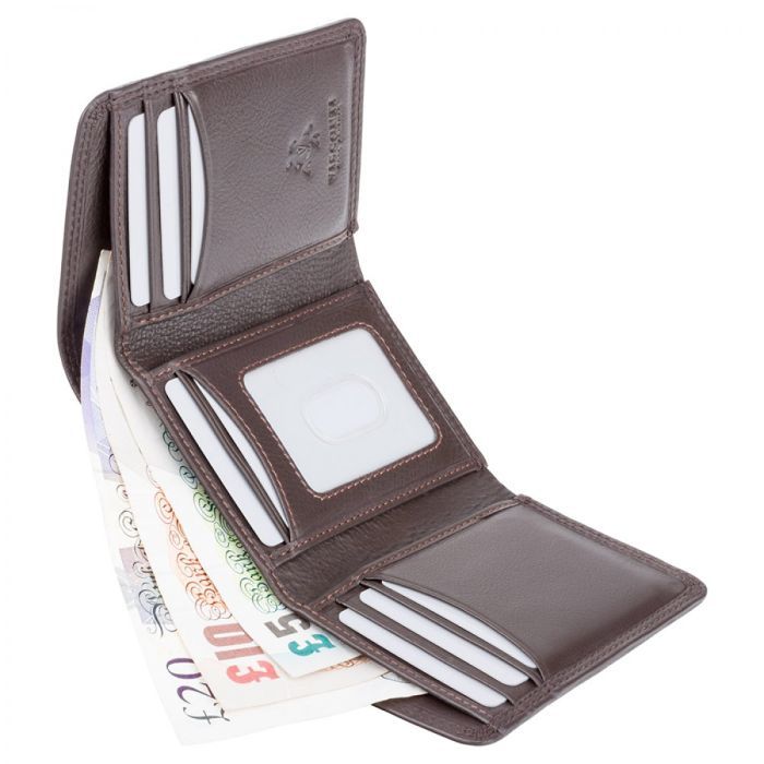 Гаманець Visconti HT18 Compton з RFID Chocolate (HT18 CHOC) зображення 4