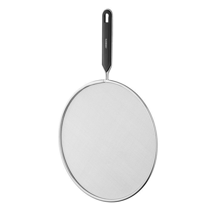 Екран від бризок Ardesto Gemini, 28см, нержавіюча сталь, пластик, чорний (AR3028B) зображення 2 Екран від бризок Ardesto Gemini, 28см, нержавіюча сталь, пластик, чорний (AR3028B) зображення 2