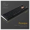 Клавиатура Ducky One 3 SF Cherry MX Red RGB UA USB Black (DKON2167ST-RUAPXCLAWSC1) изображение 11