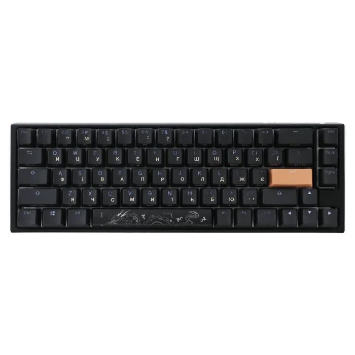 Клавиатура Ducky One 3 SF Cherry MX Red RGB UA USB Black (DKON2167ST-RUAPXCLAWSC1) изображение 2