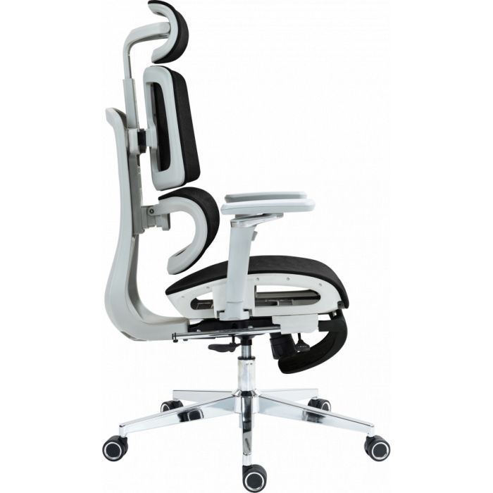 Офисное кресло GT Racer B-2450 White/Gray изображение 3