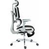 Офісне крісло GT Racer B-2450 White/Black зображення 3