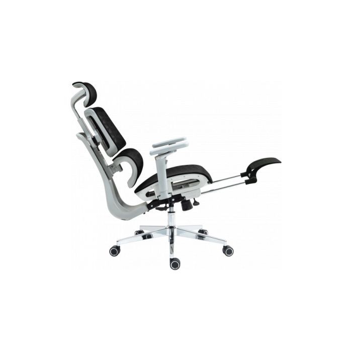 Офисное кресло GT Racer B-2450 White/Gray изображение 4