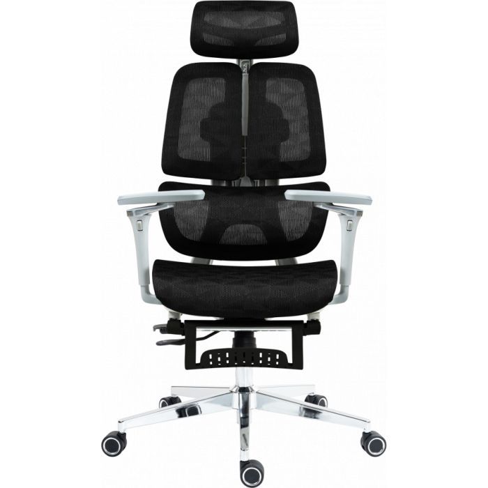 Офисное кресло GT Racer B-2450 White/Gray изображение 7