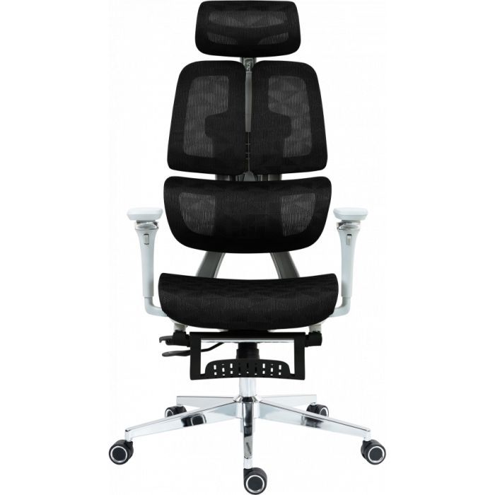 Офисное кресло GT Racer B-2450 White/Gray изображение 8