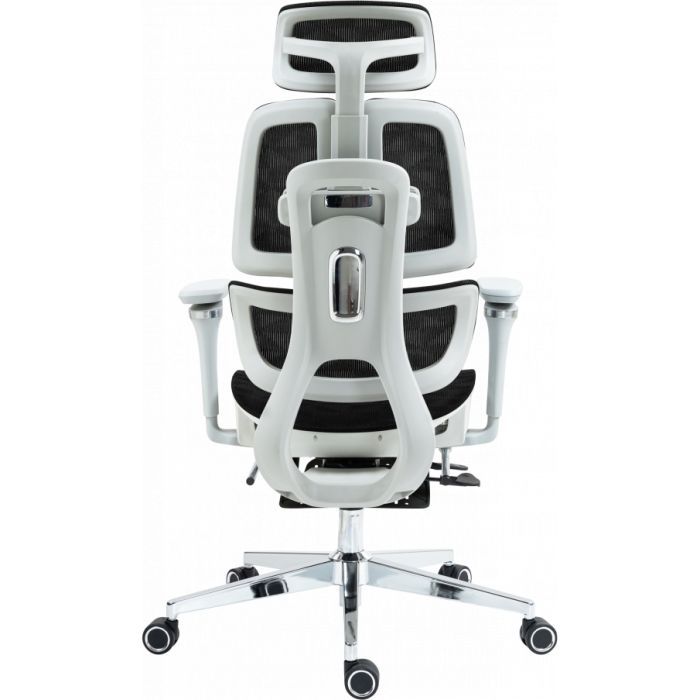 Офисное кресло GT Racer B-2450 White/Gray изображение 9