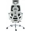 Офісне крісло GT Racer B-2450 White/Black зображення 9