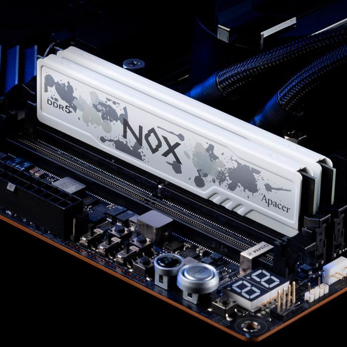 Модуль памяти для компьютера DDR5 32GB (2x16GB) 6000 MHz NOX White Apacer (AH5U32G60C622MWAA-2) изображение 2