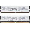 Модуль памяти для компьютера DDR5 32GB (2x16GB) 6000 MHz NOX White Apacer (AH5U32G60C622MWAA-2)
