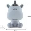 Ночник Kite Светильник LED с аккумулятором Unicorn, белый (K24-491-1-1) изображение 6