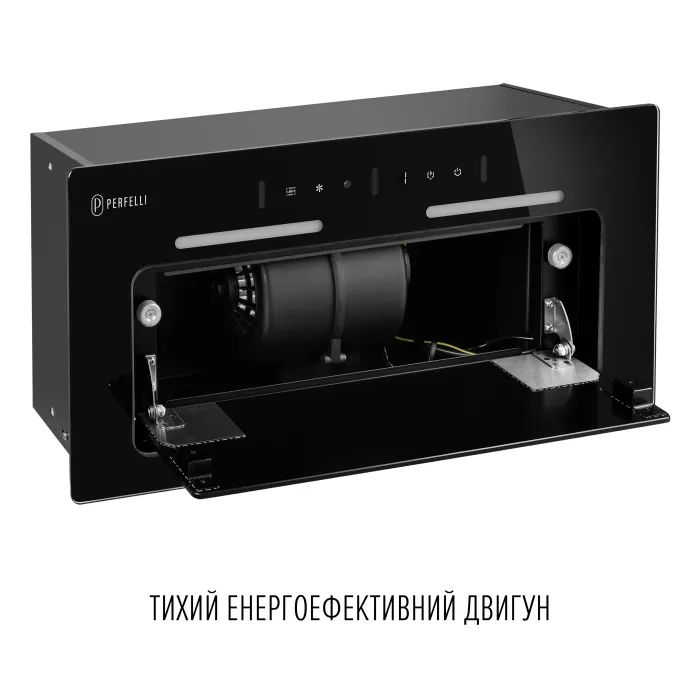 Витяжка кухонна Perfelli NUOVA 6JWRB NERO зображення 10