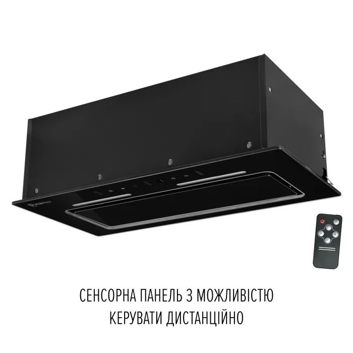 Витяжка кухонна Perfelli NUOVA 6JWRB NERO зображення 3