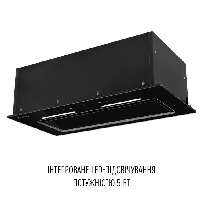 Витяжка кухонна Perfelli NUOVA 6JWRB NERO зображення 4