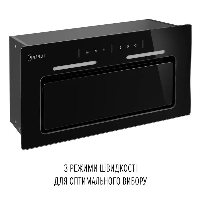 Витяжка кухонна Perfelli NUOVA 6JWRB NERO зображення 5