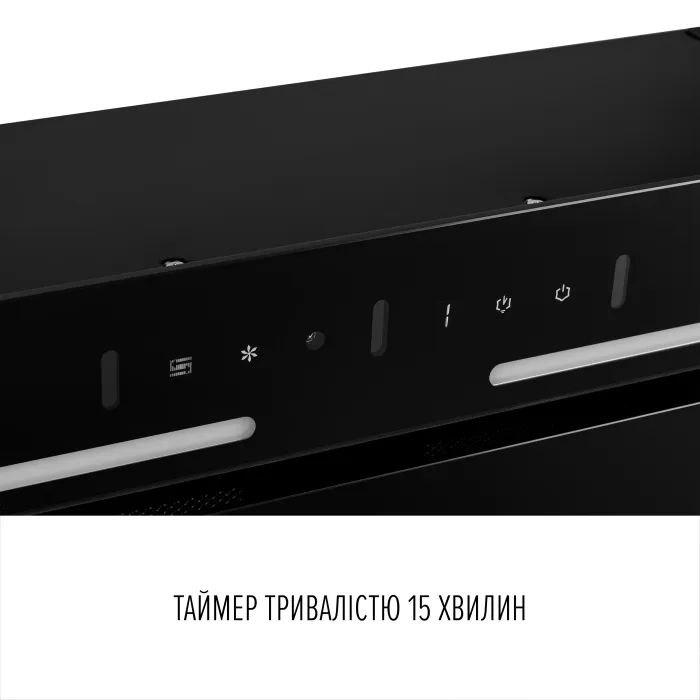 Витяжка кухонна Perfelli NUOVA 6JWRB NERO зображення 6