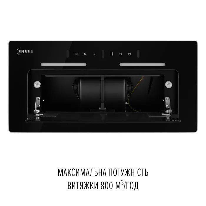 Витяжка кухонна Perfelli NUOVA 6JWRB NERO зображення 9