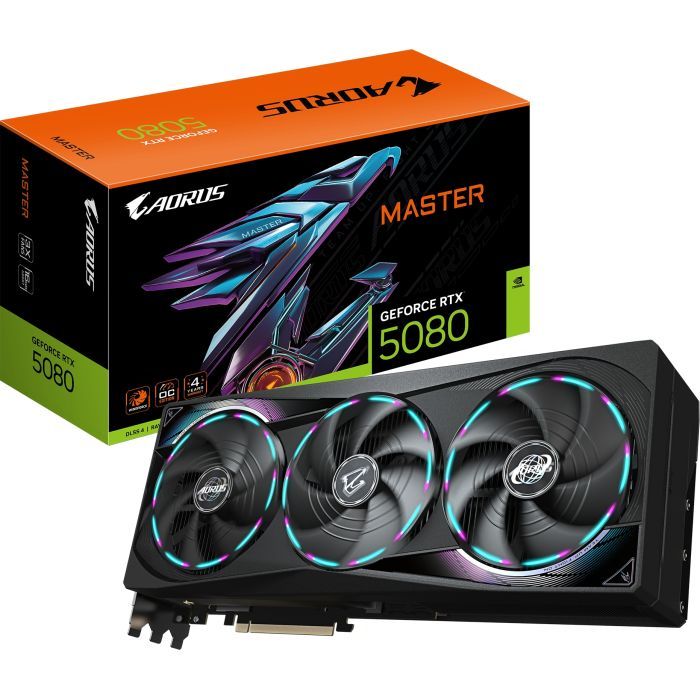 Видеокарта GIGABYTE GeForce RTX5080 16GB MASTER (GV-N5080AORUS M-16GD) изображение 10