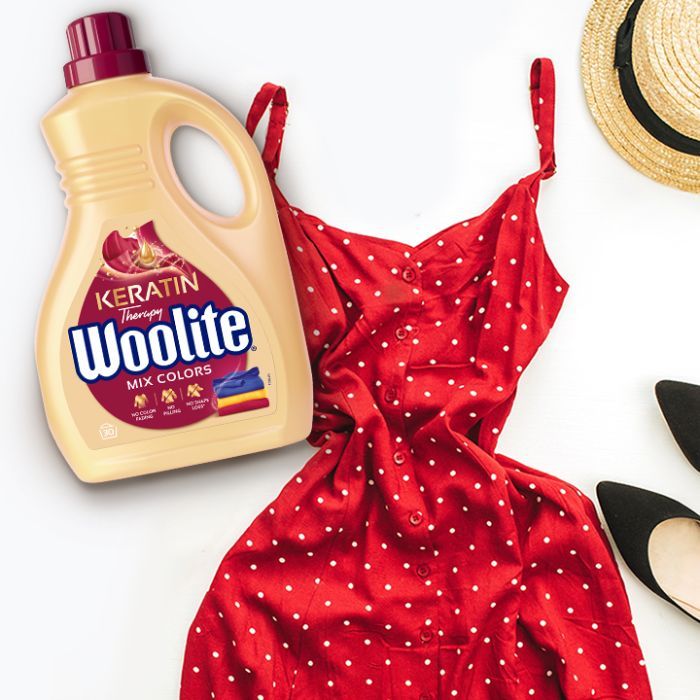 Гель для стирки Woolite Для цветных тканей С кератином 3.6 л (5900627090512) изображение 4