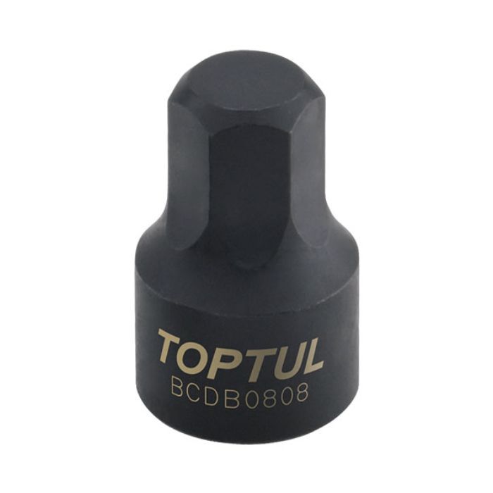 Торцева головка Toptul 1/4" HEX 8мм (цілісна) (BCDB0808)