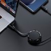 Дата кабель USB-C to USB-C 0.8m 60W dual retraction C13-03 Black Acefast (6974316280132) зображення 7