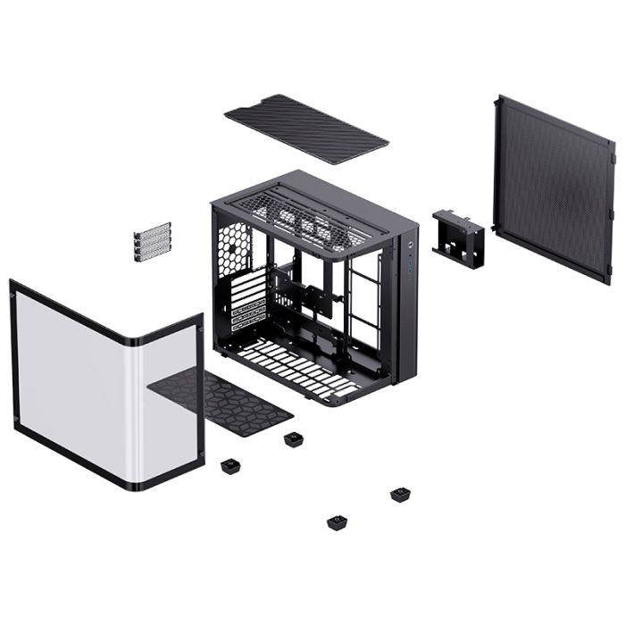 Корпус JONSBO TK-3 Black зображення 10