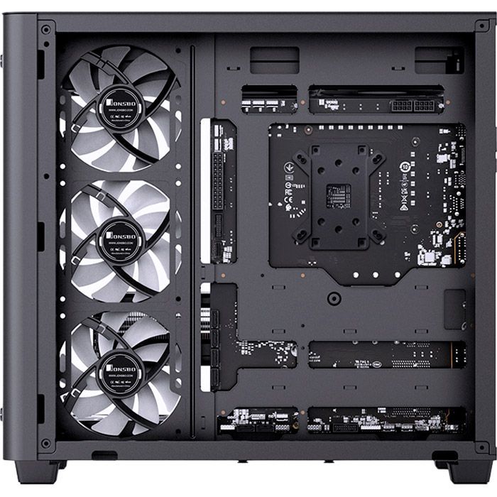 Корпус JONSBO TK-3 Black зображення 6