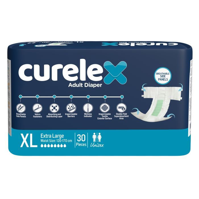 Подгузники для взрослых Curelex Extra Large 30 шт (8697405348756)