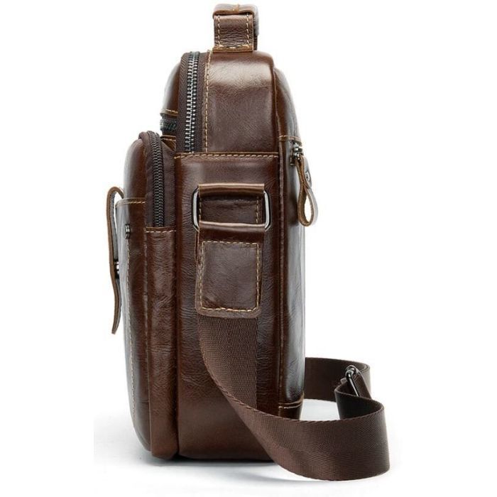 Сумка Vintage Коричнева (14700) зображення 2