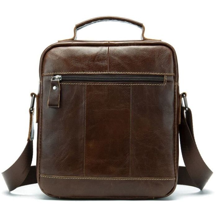 Сумка Vintage Коричнева (14700) зображення 5