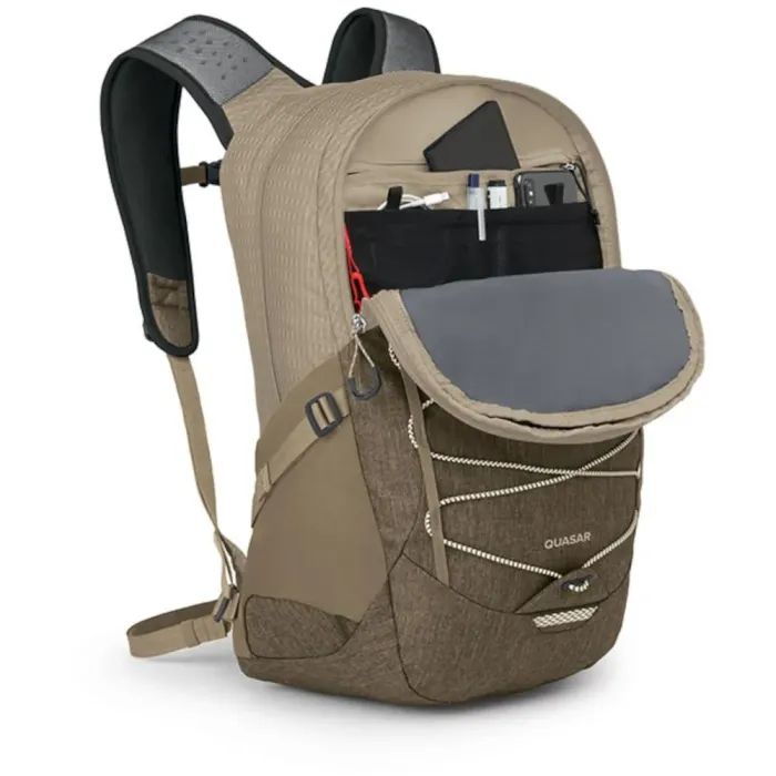 Рюкзак туристический Osprey Quasar 26 alpaca tan/latte brown heather - O/S - коричневий (009.3933) изображение 4