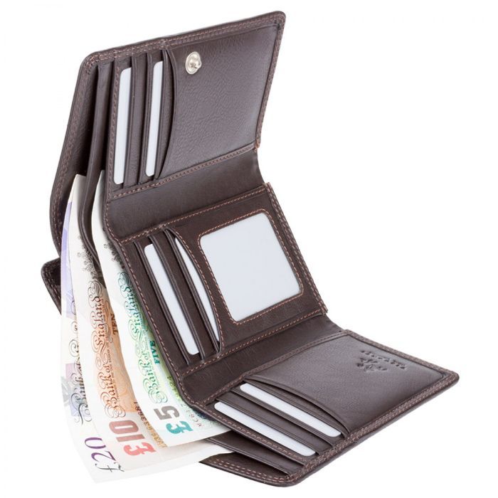 Кошелек Visconti HT32 Picadilly с RFID Chocolate (HT32 CHOC) изображение 4