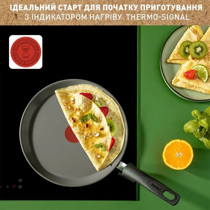 Сковорода Tefal Renewal для млинців 25см чорна (C4283873) изображение 6