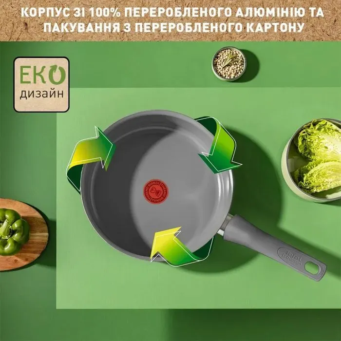 Сковорода Tefal Renewal для млинців 25см чорна (C4283873) изображение 8