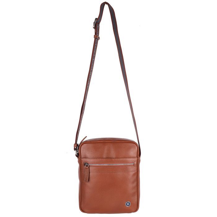 Сумка Brampton London Crossflow Tan (64405 TAN) изображение 12