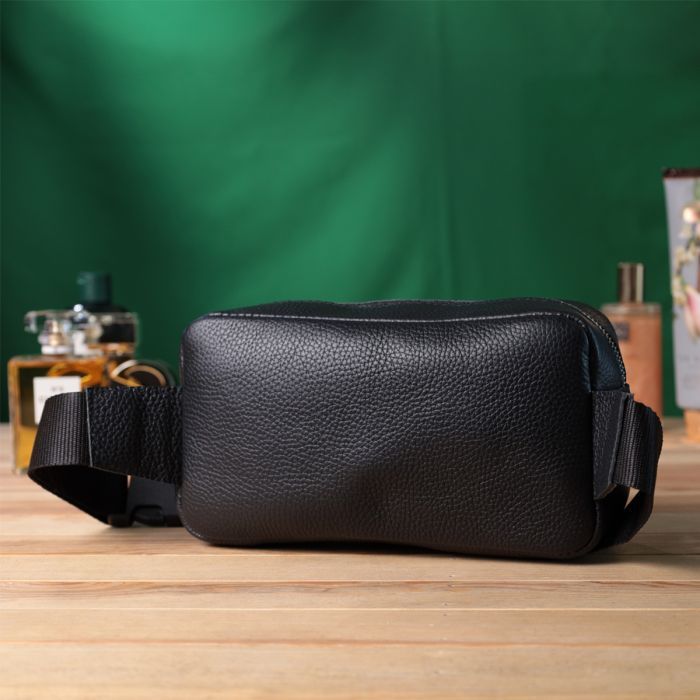 Сумка Shvigel Из натуральной кожи Черная (22826) изображение 10