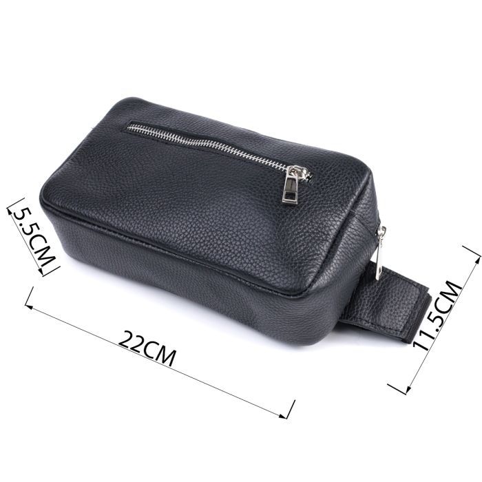 Сумка Shvigel Из натуральной кожи Черная (22826) изображение 3