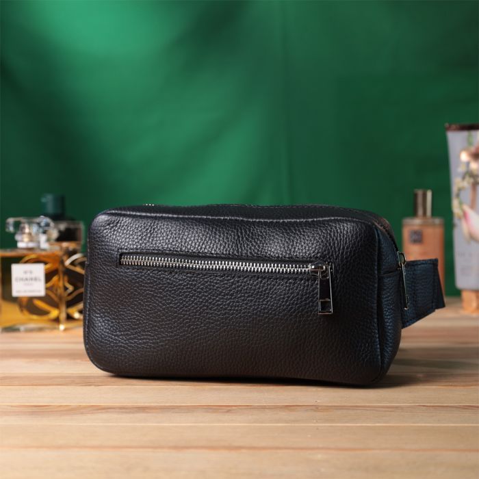 Сумка Shvigel Из натуральной кожи Черная (22826) изображение 9