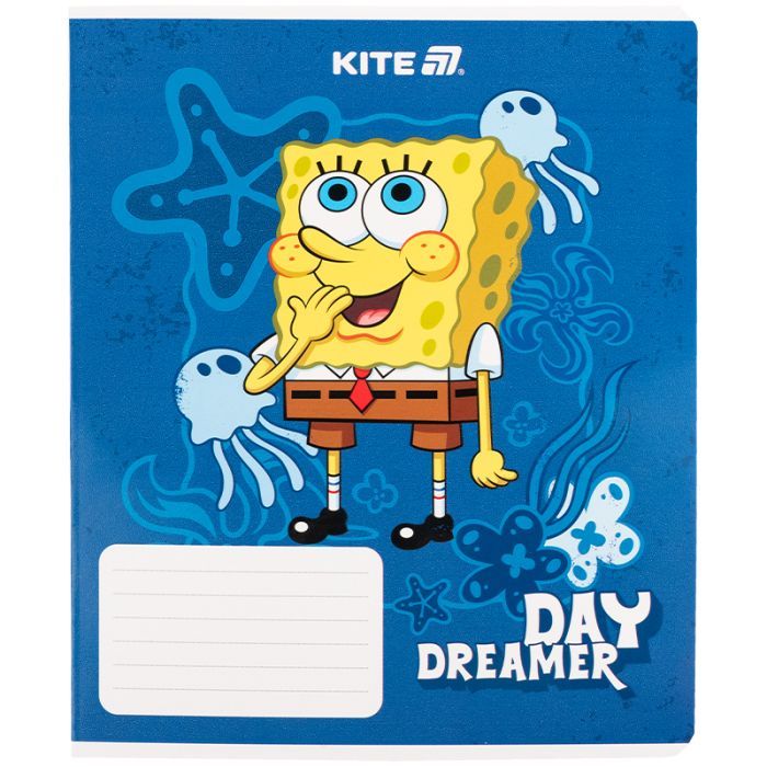 Зошит Kite SpongeBob SquarePants, 18 аркушів, клітинка (SB25-236) зображення 12