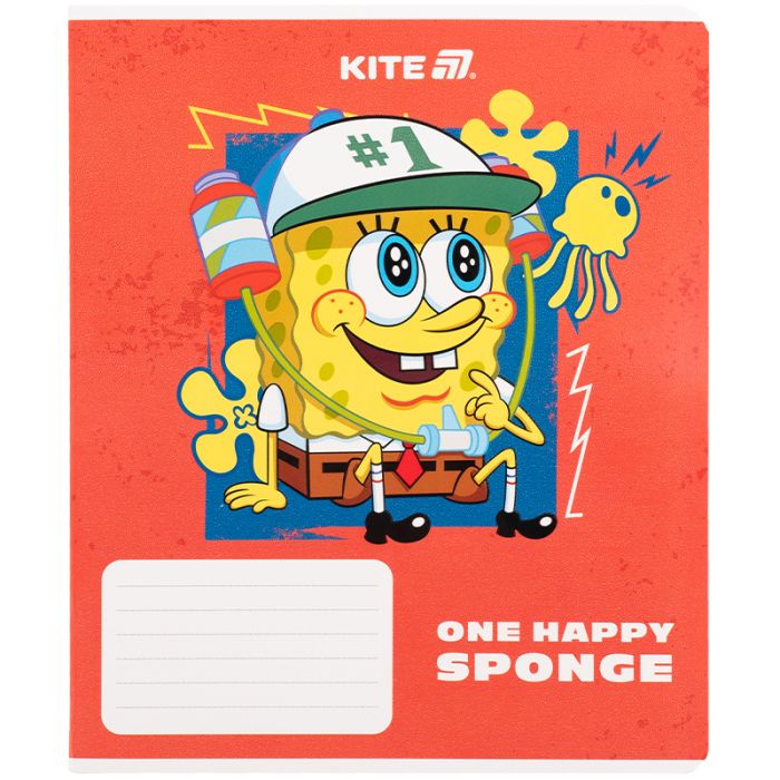 Тетрадь Kite SpongeBob SquarePants, 18 листов, клетка (SB25-236) изображение 4