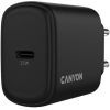 Зарядний пристрій Canyon OnCharge 250 25W 1xPD EU Black (CNE-CHA250-11) зображення 5
