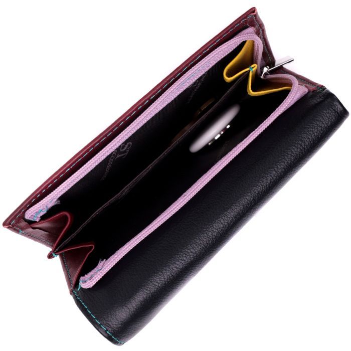 Гаманець ST Leather Шкіряний Різнокольоровий (19442) зображення 7