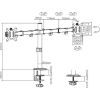 Кронштейн Gembird MA-D2-01 зображення 2