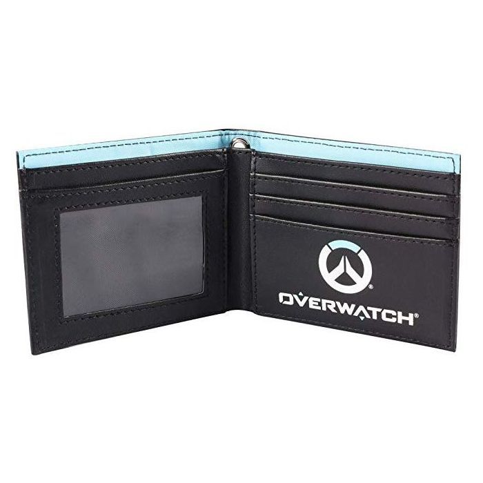 Кошелек детский Jinx Overwatch Mei Bi-Fold Wallet Black/Blue Jinx (JINX-8625) изображение 4